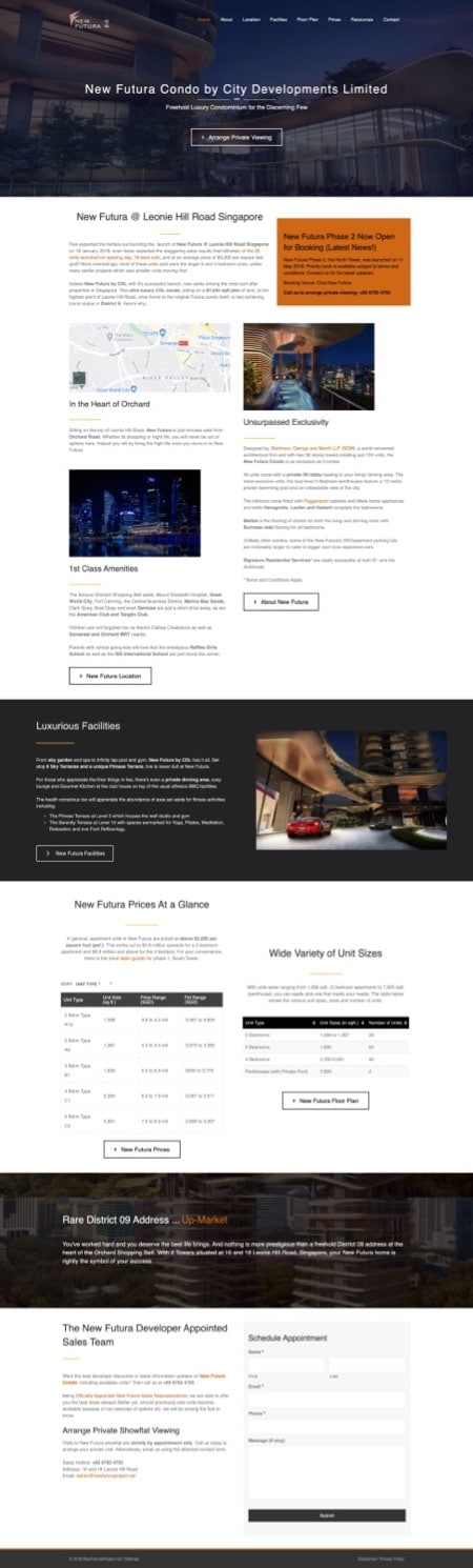 Property Website Example