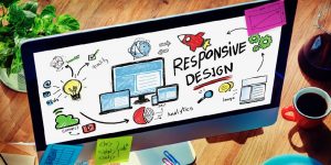 Responsive Web Design Concept Drawing